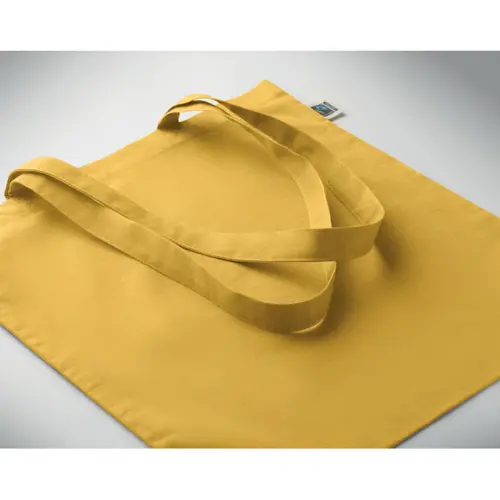 Shopper in cotone Equo Solidale Fairtrade con manici lunghi da 180gr 38X42CM
