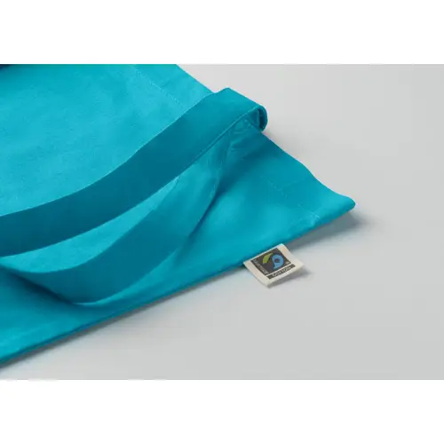 Shopper in cotone Equo Solidale Fairtrade con manici lunghi da 180gr 38X42CM