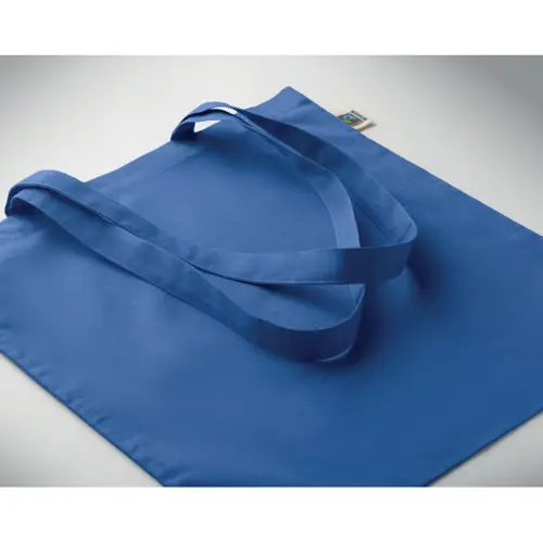 Shopper in cotone Equo Solidale Fairtrade con manici lunghi da 180gr 38X42CM