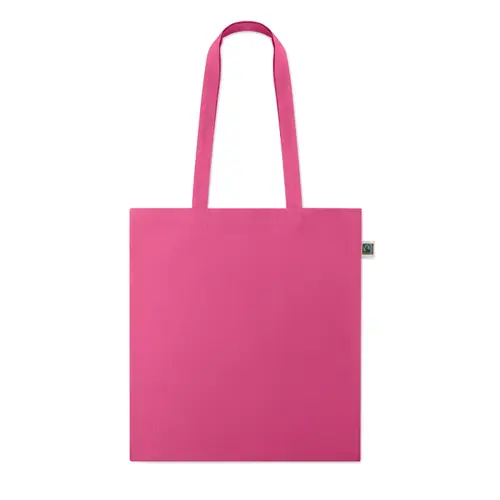 Shopper in cotone Equo Solidale Fairtrade con manici lunghi da 180gr 38X42CM