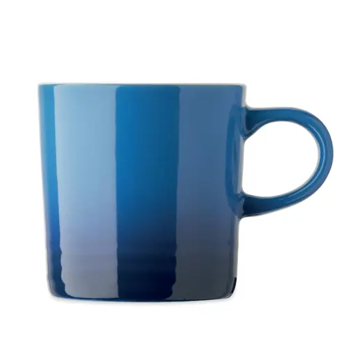 Tazza in ceramica colorata sfumata da 290ml con scatola regalo bianca