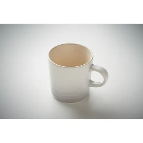 Tazza in ceramica colorata sfumata da 290ml con scatola regalo bianca