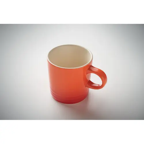 Tazza in ceramica colorata sfumata da 290ml con scatola regalo bianca
