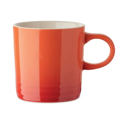 Tazza in ceramica colorata sfumata da 290ml con scatola regalo bianca