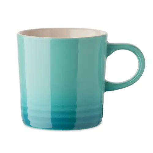 Tazza in ceramica colorata sfumata da 290ml con scatola regalo bianca