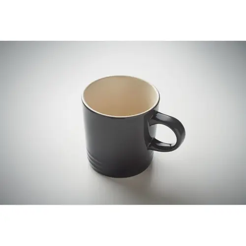 Tazza in ceramica colorata sfumata da 290ml con scatola regalo bianca