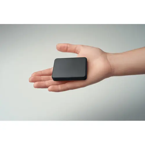 Power bank in ABS riciclato con ricarica rapida da 5000 mAh