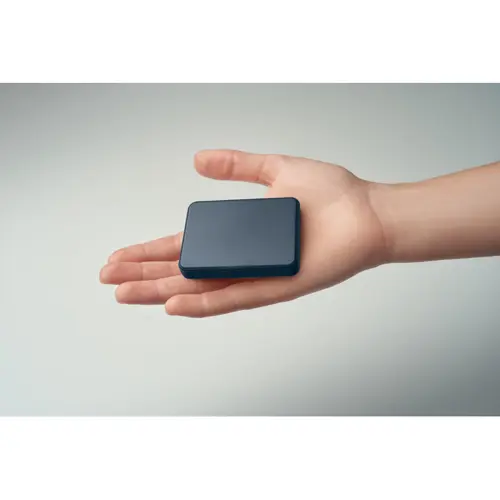 Power bank in ABS riciclato con ricarica rapida da 5000 mAh