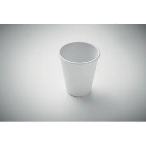 Bicchiere monostrato riutilizzabile in plastica di mais da 200ml