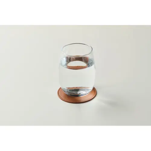 Sottobicchiere rotondo in PU