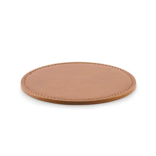 Sottobicchiere rotondo in PU