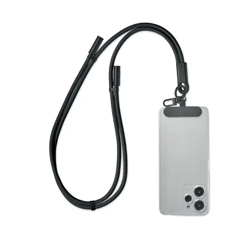 Lanyard porta telefono con cavo di ricarica e dati