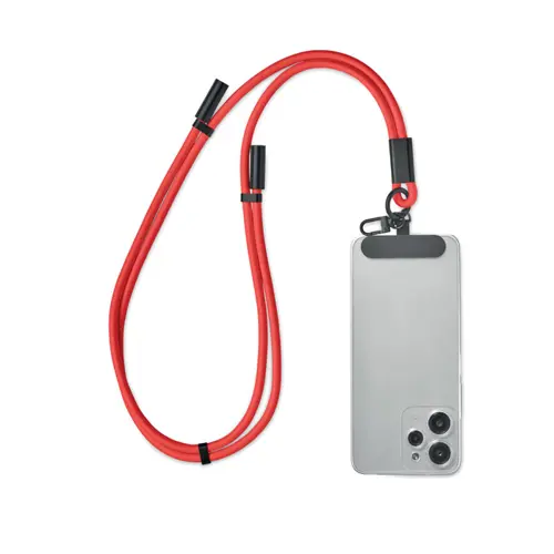 Lanyard porta telefono con cavo di ricarica e dati