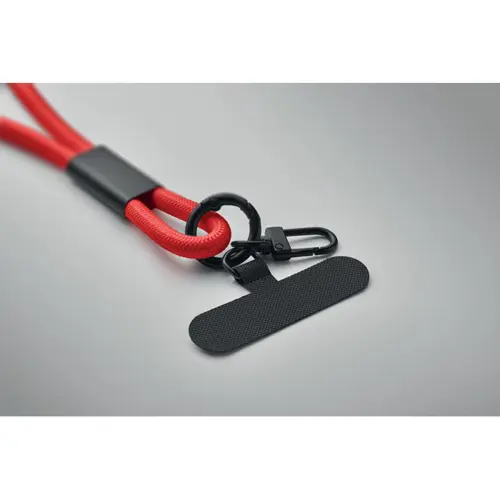 Lanyard porta telefono con cavo di ricarica e dati