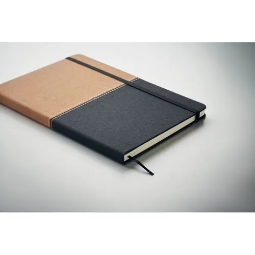 Set regalo da 3 pz in scatola con una bottiglia termica da 500ml, un notebook A5 ecologico e una penna in alluminio