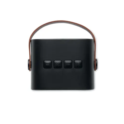 Speaker wireless da 5W in ABS riciclato e impugnatura in PU