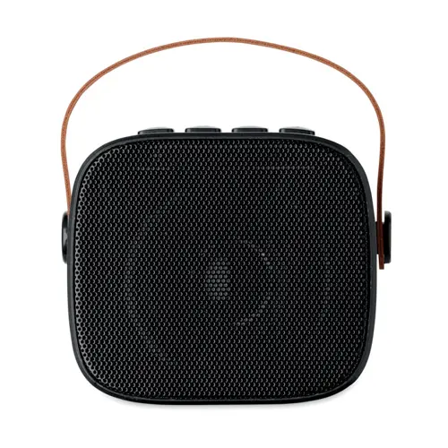 Speaker wireless da 5W in ABS riciclato e impugnatura in PU