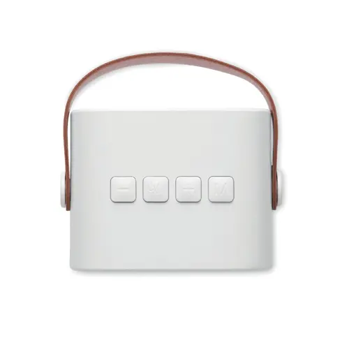 Speaker wireless da 5W in ABS riciclato e impugnatura in PU