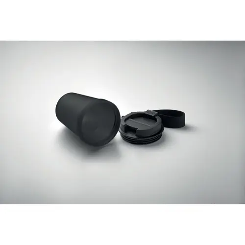 Bicchiere singolo strato in PP con tracolla in poliestere RPET 300ml