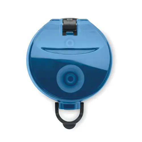 Borraccia sportiva RPET da 1L con indicatori di tempo motivazionali e coperchio flip top