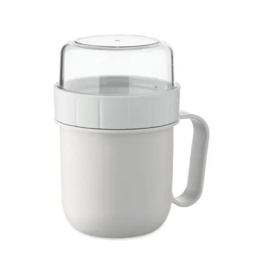 Tazza on the go da 450ml composto da 2 contenitori 