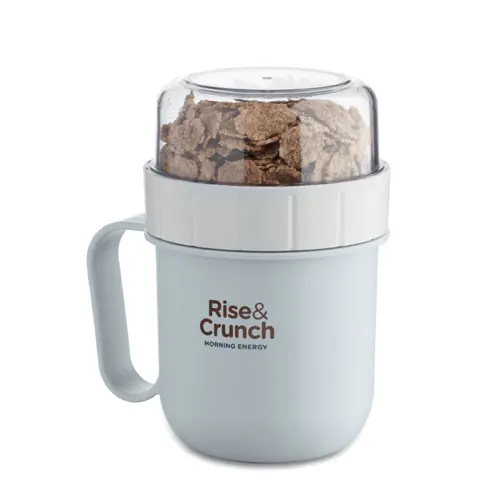 Tazza on the go da 450ml composto da 2 contenitori 