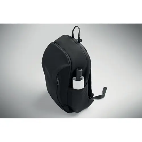 Zaino porta pc da 15" in PU morbido e RPET con schienale imbottitto e cerniera nascosta