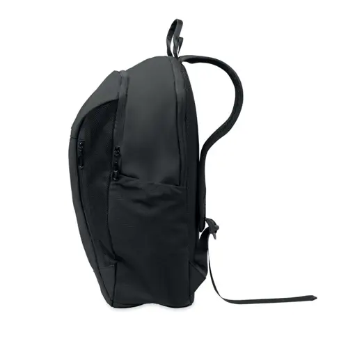 Zaino porta pc da 15" in PU morbido e RPET con schienale imbottitto e cerniera nascosta