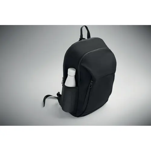 Zaino porta pc da 15" in PU morbido e RPET con schienale imbottitto e cerniera nascosta