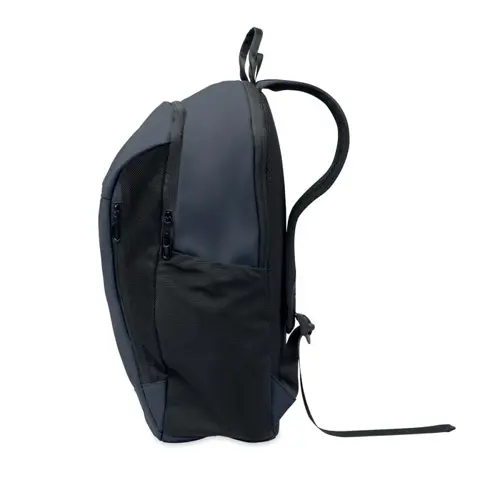 Zaino porta pc da 15" in PU morbido e RPET con schienale imbottitto e cerniera nascosta
