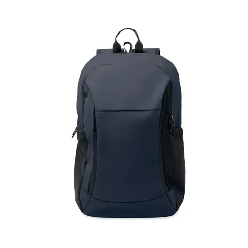 Zaino porta pc da 15" in PU morbido e RPET con schienale imbottitto e cerniera nascosta