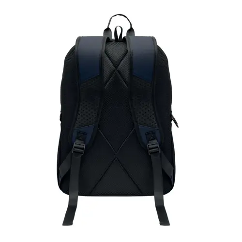 Zaino porta pc da 15" in PU morbido e RPET con schienale imbottitto e cerniera nascosta
