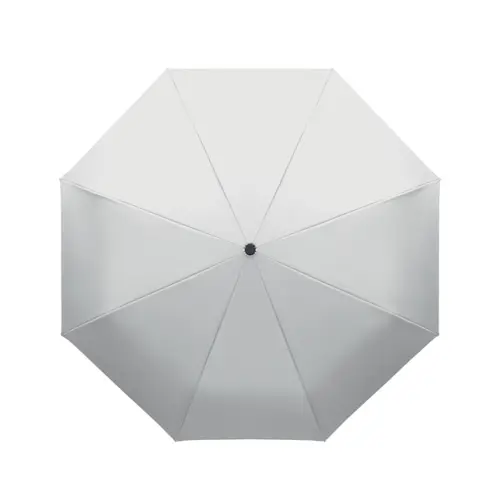 Ombrello antivento automatico in apertura e chiusura in RPET 190T struttura fibra di vetro manico con moschettone da 21"