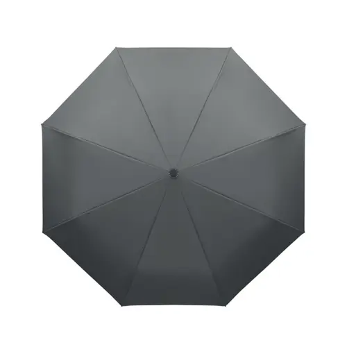 Ombrello antivento automatico in apertura e chiusura in RPET 190T struttura fibra di vetro manico con moschettone da 21"