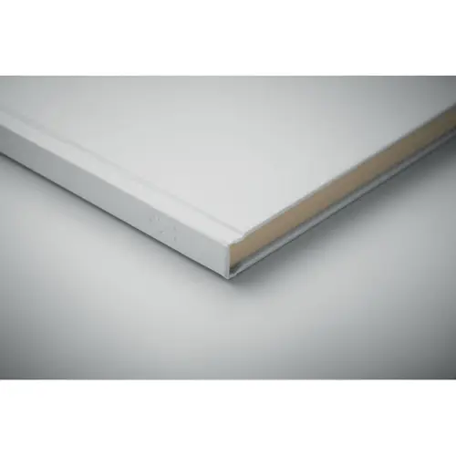 Block notes A5 con copertina rigida e 160 pagine a righe in PLA