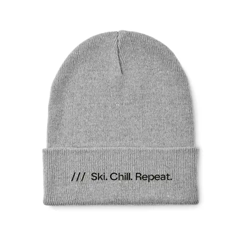 Berretto unisex lavorato a maglia con bordino in poliestere elasticizzato e acrilico