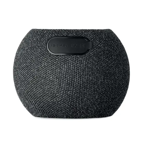 Speaker e caricatore wireless di design dai 15W in RPET e bambù