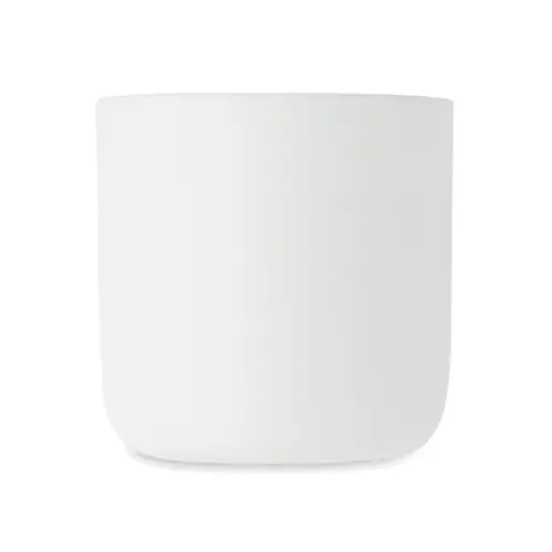 Borraccia termica in acciaio inox riciclato con tazza integrata e manico con cinghia 500ml