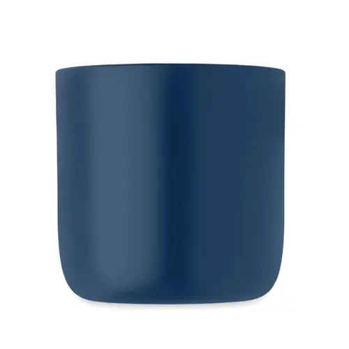 Borraccia termica in acciaio inox riciclato con tazza integrata e manico con cinghia 500ml