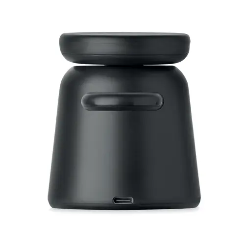 Stazione di ricarica 3 in 1 in ABS con caricatore wireless magnetico da 15W