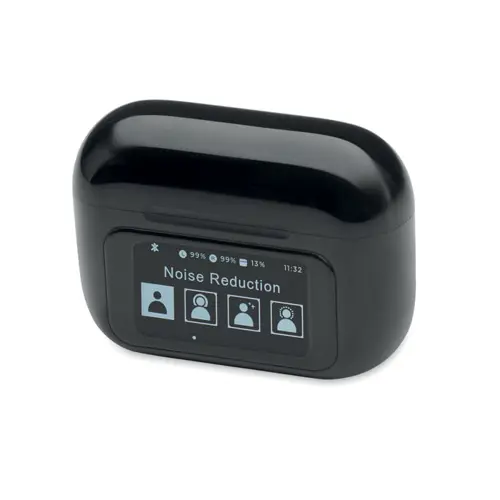 Auricolari TWS in ABS con display touch screen