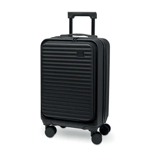 Trolley rigido in ABS con scomparto imbottito per laptop e lucchetto 335x235x565mm
