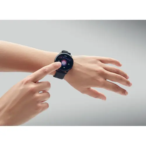 Smart watch impermeabile in lega di zinco con cinturino in silicone