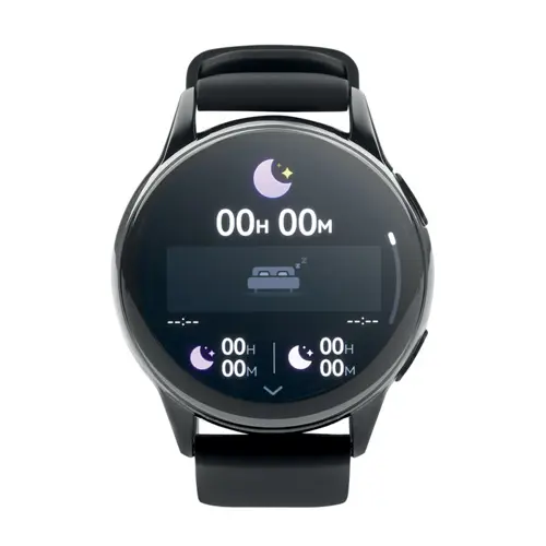 Smart watch impermeabile in lega di zinco con cinturino in silicone