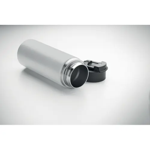 Borraccia doppio strato in acciao inox riciclato con cannuccia 500ml