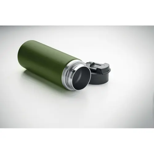 Borraccia doppio strato in acciao inox riciclato con cannuccia 500ml