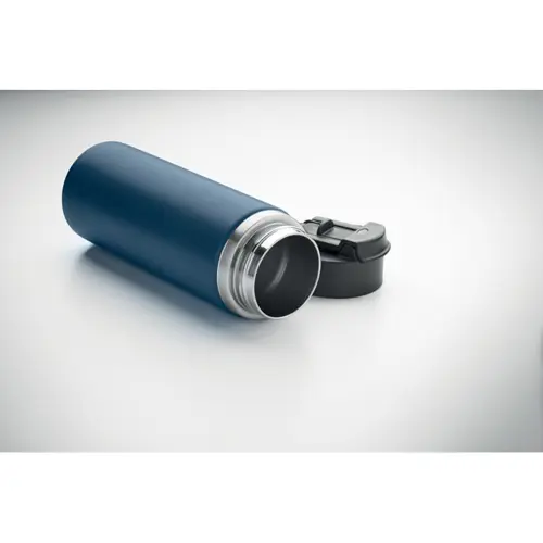 Borraccia doppio strato in acciao inox riciclato con cannuccia 500ml