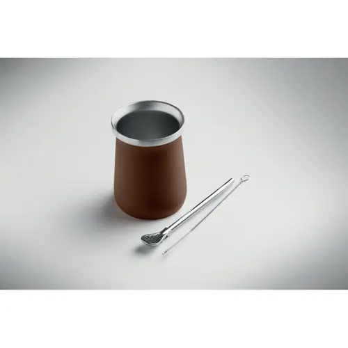 Tazza da tè Yerba Mate in acciaio inossidabile riciclato 240ml