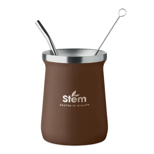 Tazza da tè Yerba Mate in acciaio inossidabile riciclato 240ml