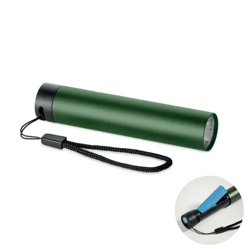 Torcia in alluminio riciclato a batteria a litio sostituibile